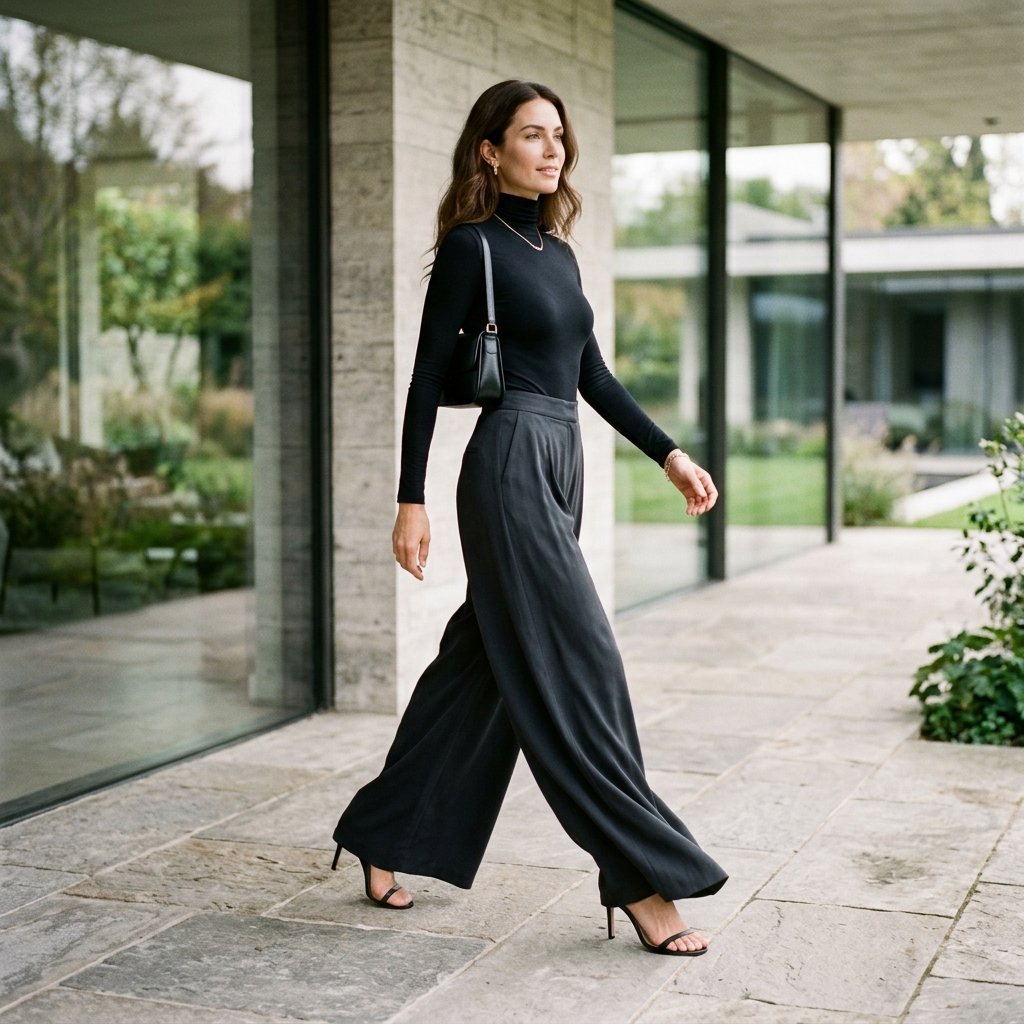 32 Best Baggy Pants Outfit Ideas for Every Vibe & Season 31 Wide Leg Baggy Pants Outfit Ideas