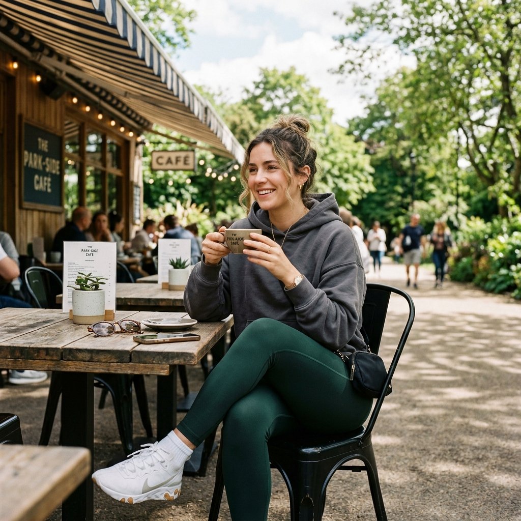 Coffee Date Athleisure Outfit Ideas
