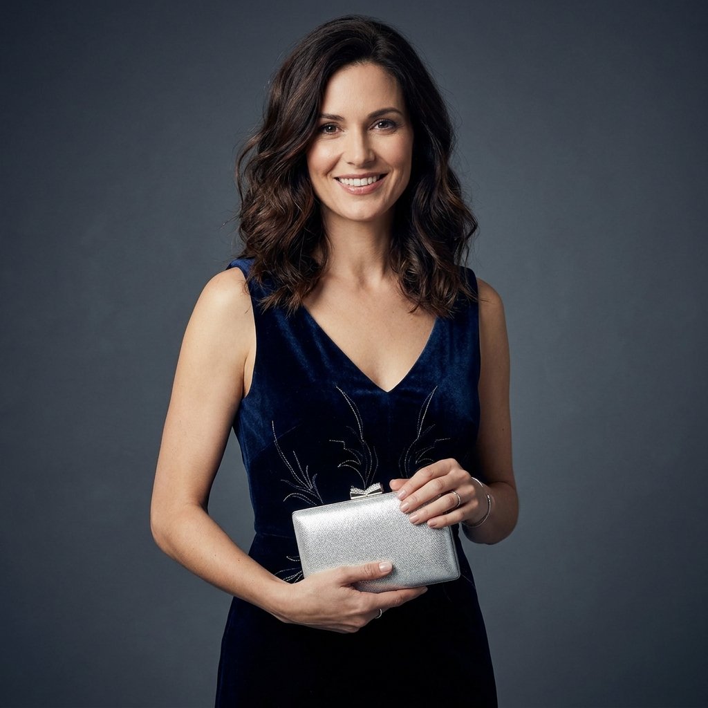 Silver Clutch Outfit Ideas