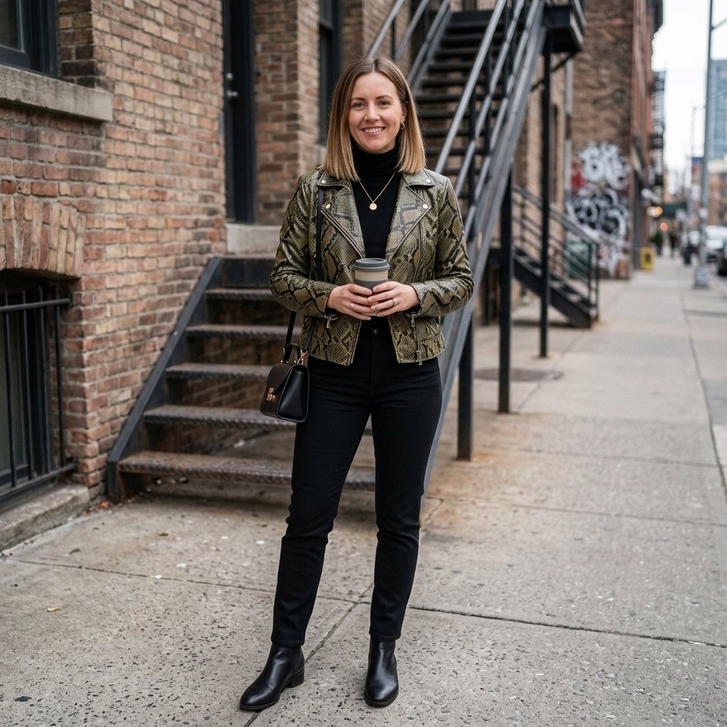 Snake Print Jacket Ideas
