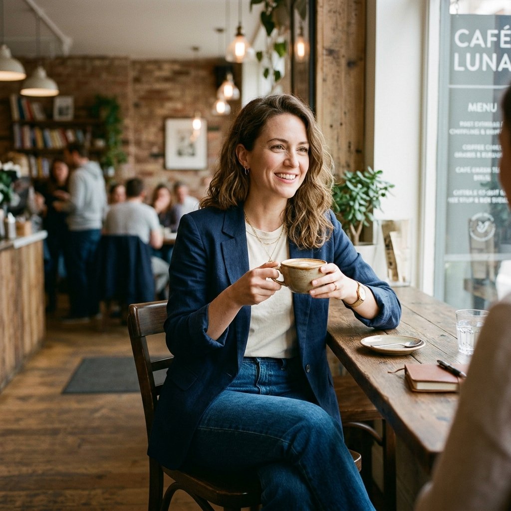 Blazer Coffee Date Outfit Ideas