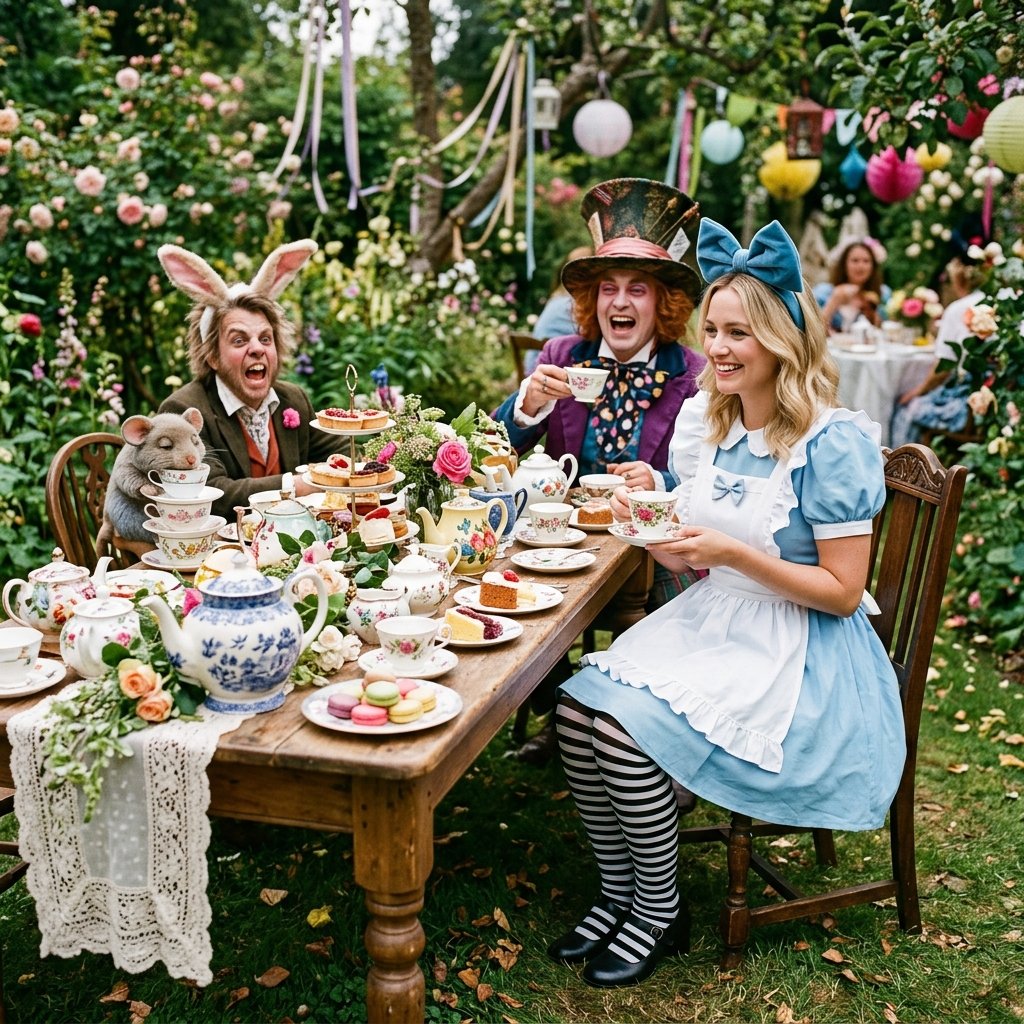 34 Stunning Tea Party Outfit Ideas: Dreamy Looks for Every Occasion 9 Alice in Wonderland Tea Party Outfit