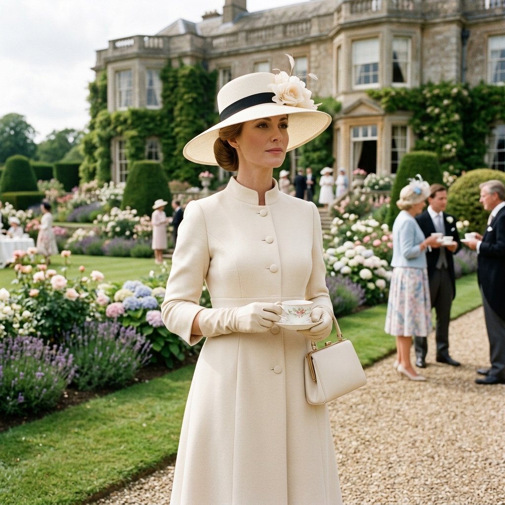 34 Stunning Tea Party Outfit Ideas: Dreamy Looks for Every Occasion 17 Royal Tea Party Outfit
