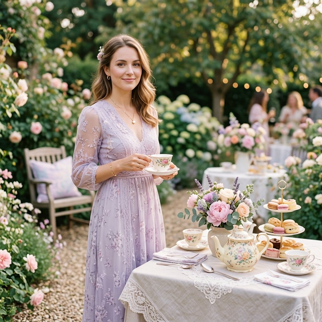 Pastel Tea Party Looks Ideas