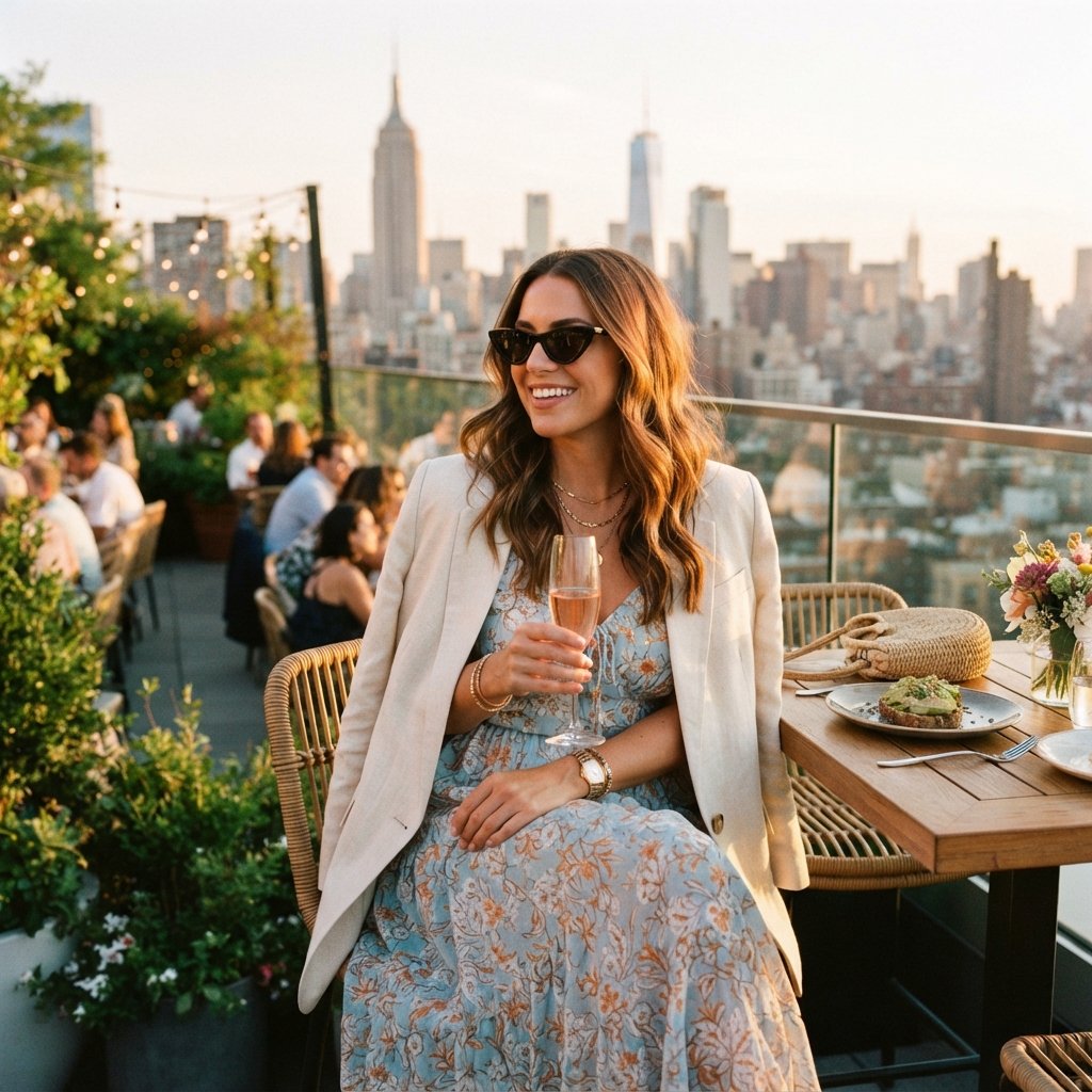Brunch Rooftop Outfit Ideas