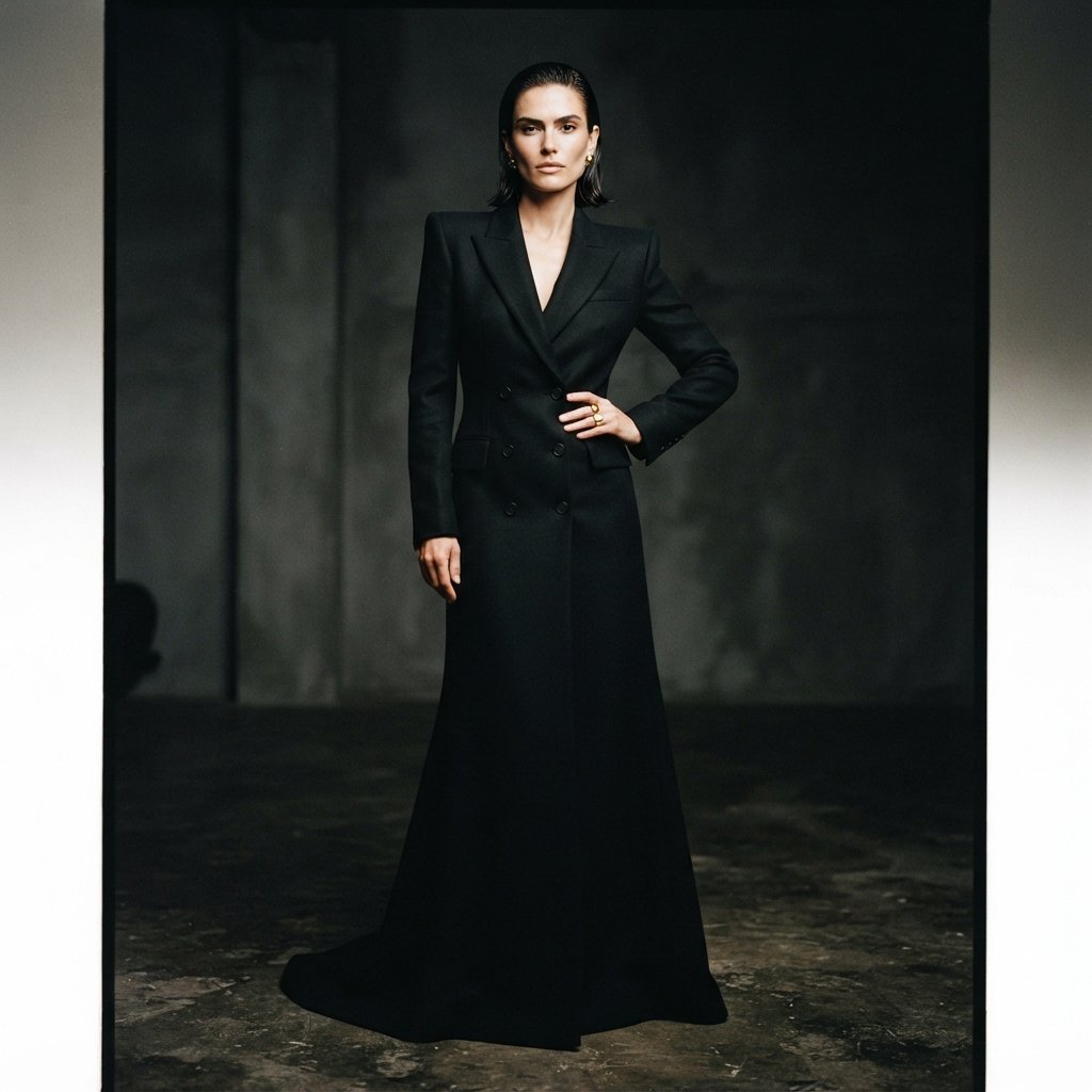 Long Blazer Dress Outfits