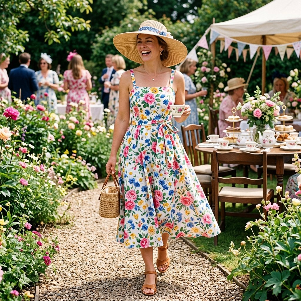 34 Stunning Tea Party Outfit Ideas: Dreamy Looks for Every Occasion 18 Summer Tea Party Outfit