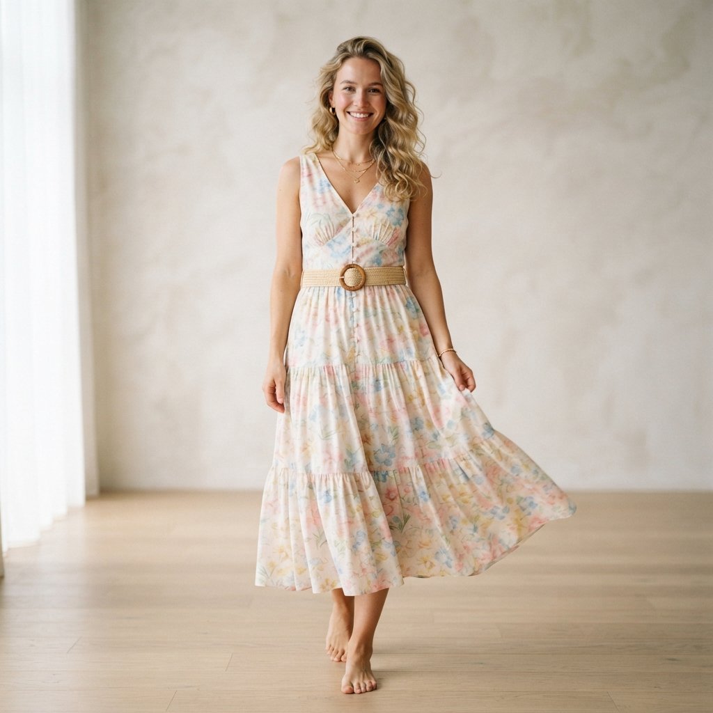 Flowy Sundress Outfit Ideas