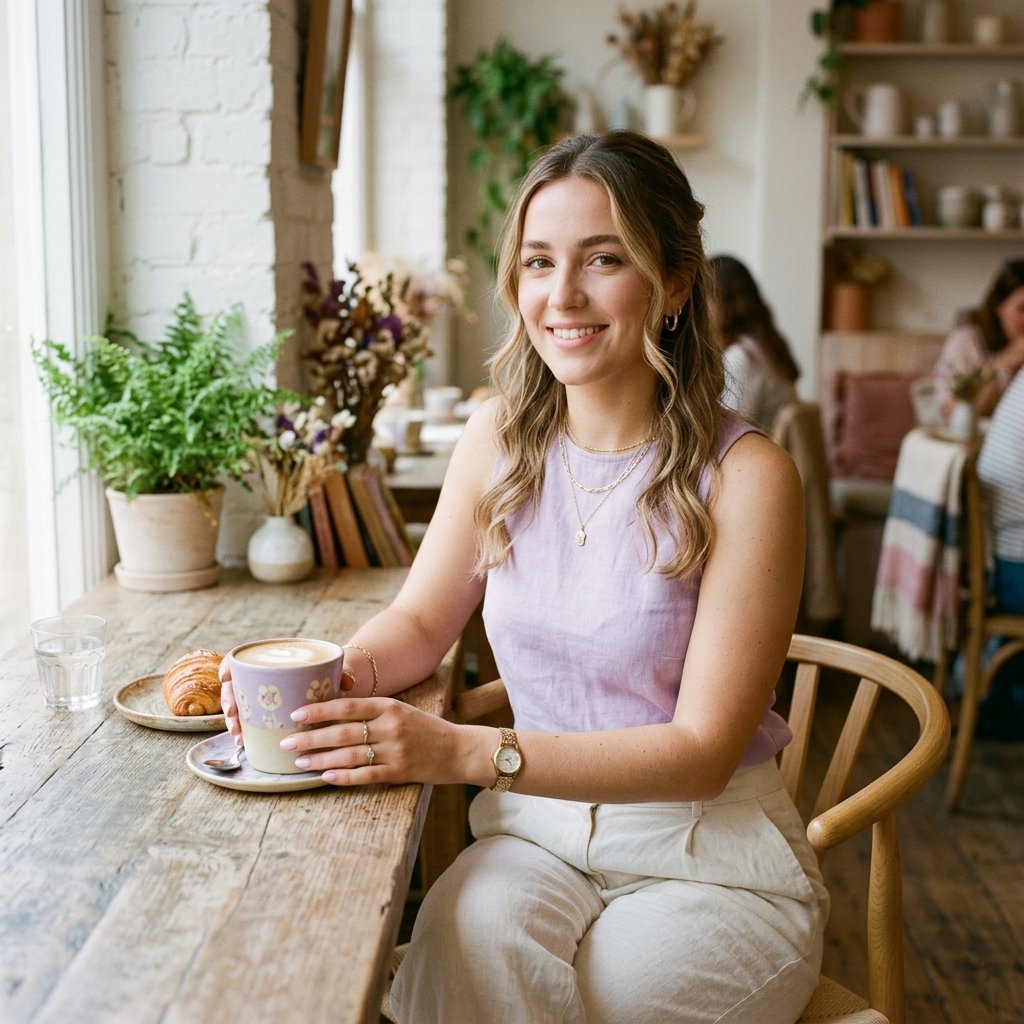 Coffee Date Pastel Outfit Ideas