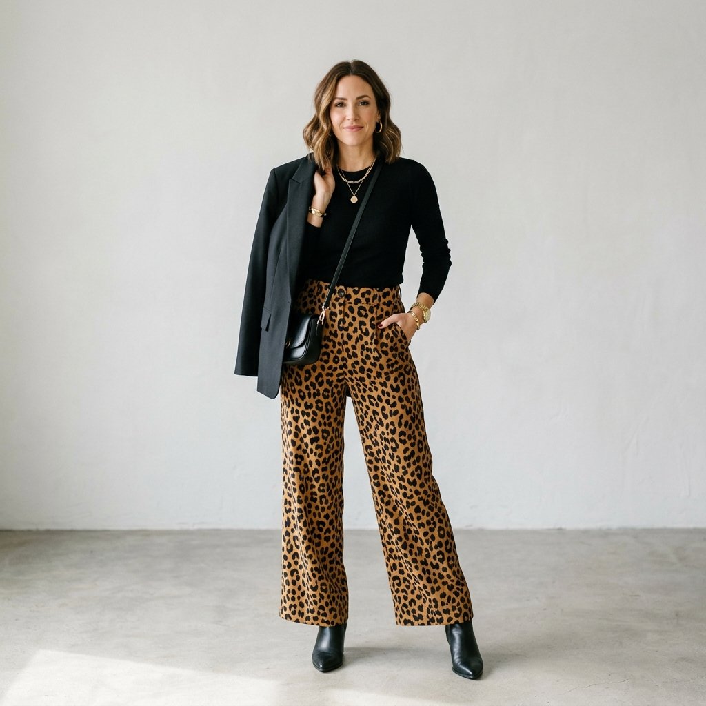 Leopard Print Pants Ideas