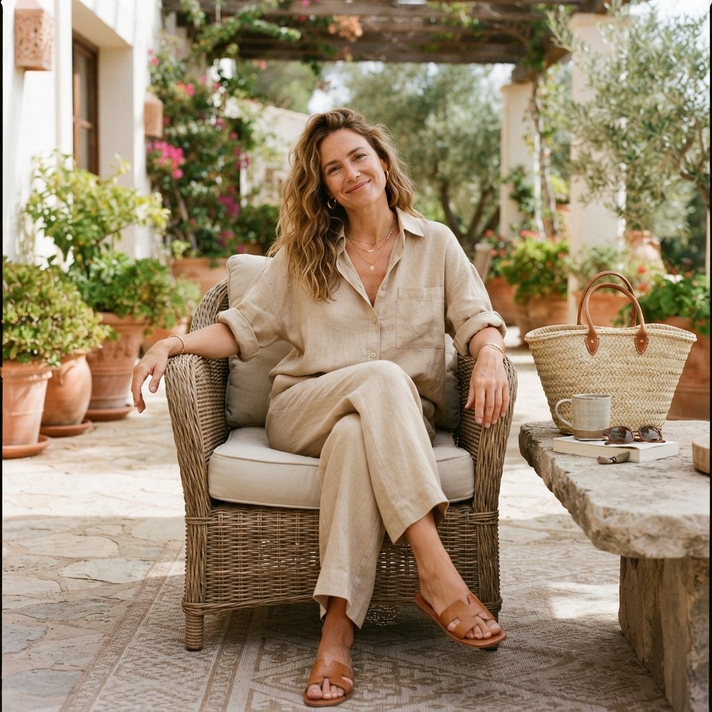 Linen Set Brunch Outfit Ideas