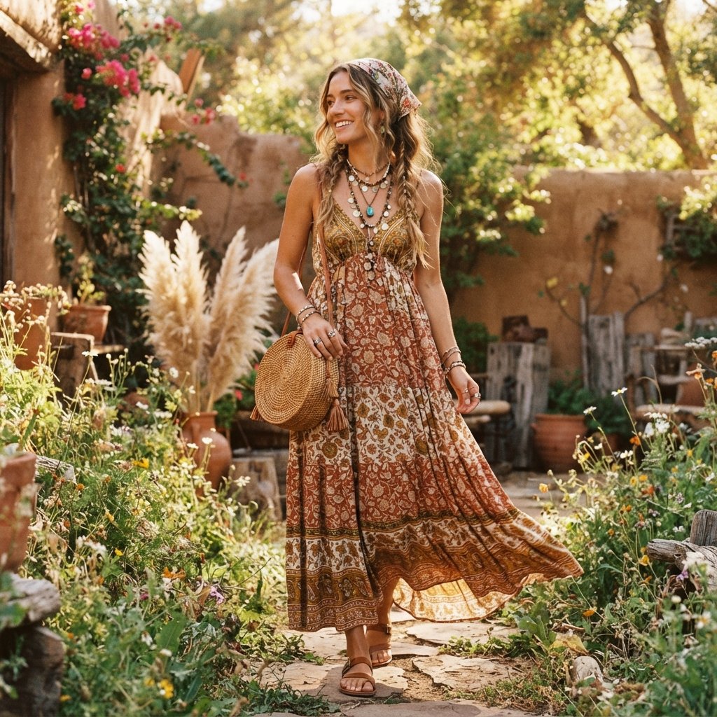 Brunch Boho Chic Outfit Ideas