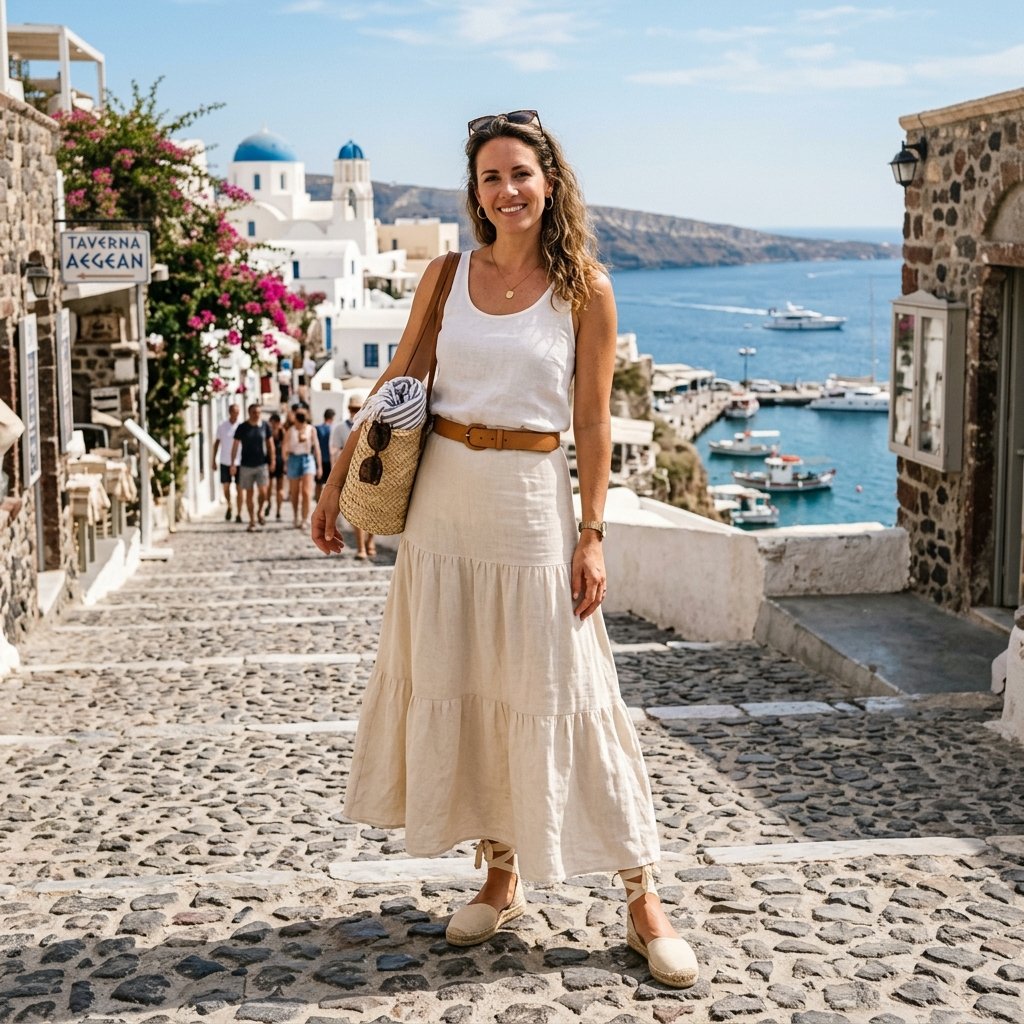 Maxi Skirt and Espadrilles Outfit Ideas