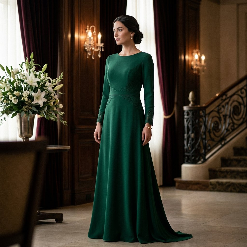 Modest Formal Gown Idea