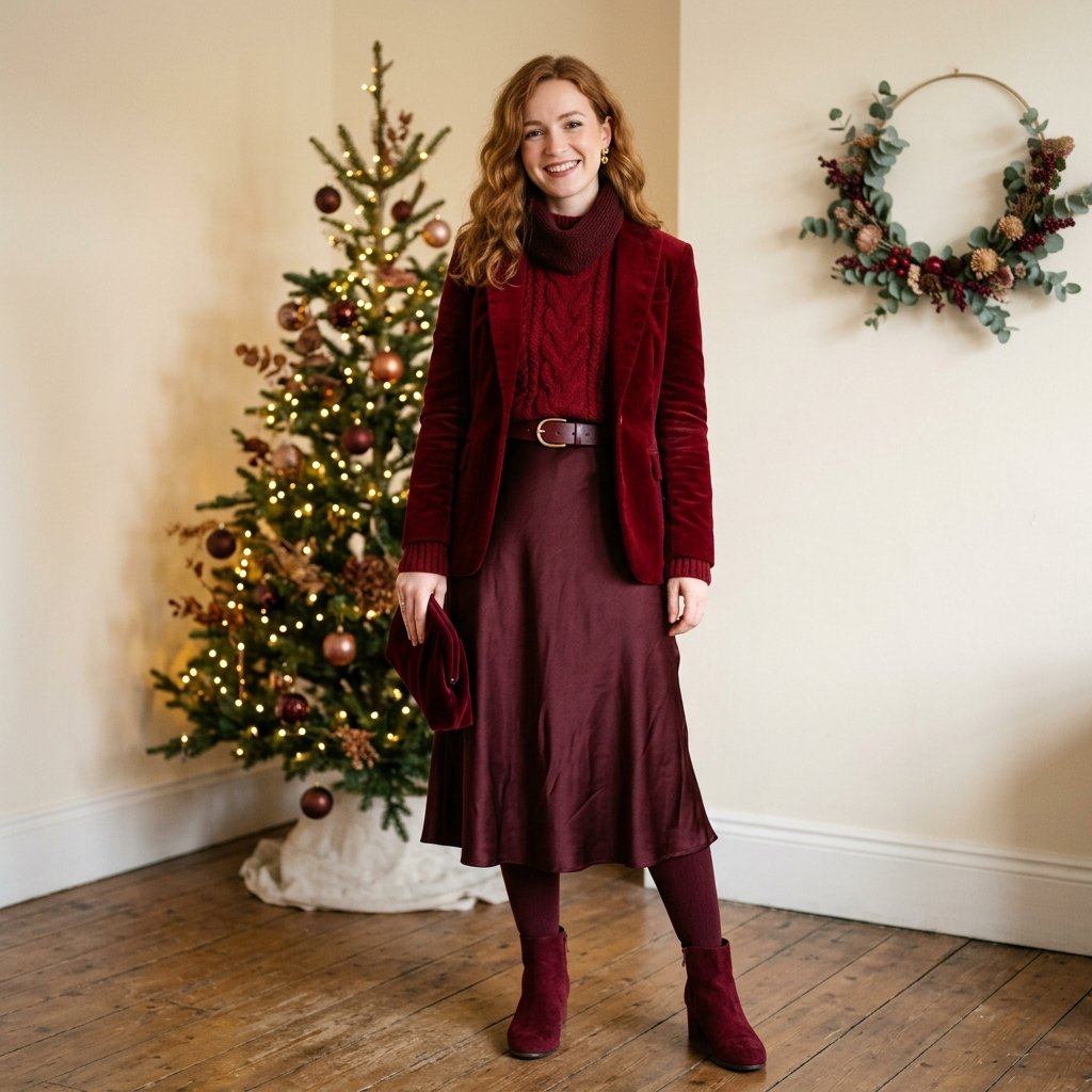 Monochrome Christmas Outfit Ideas