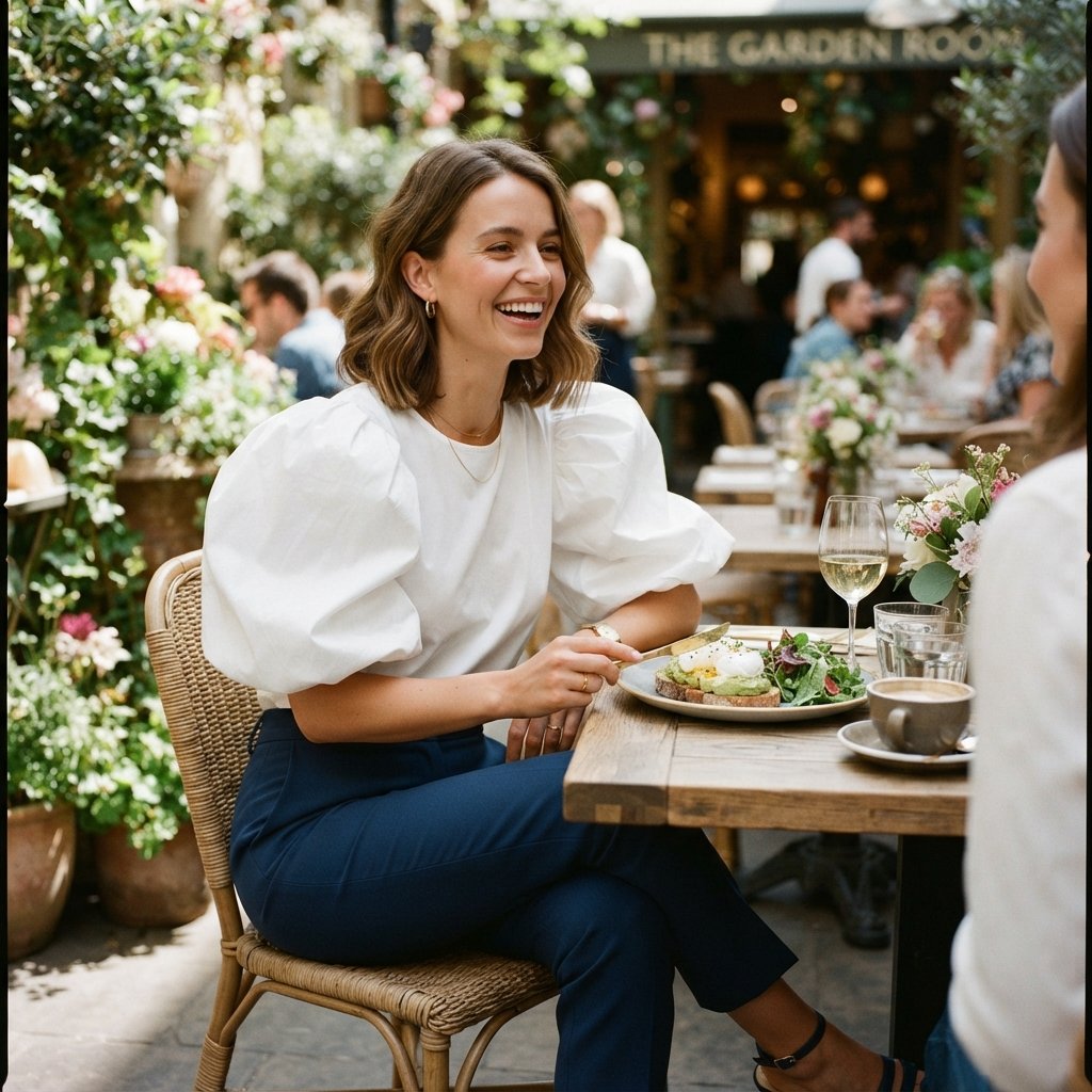 Statement Sleeve Brunch Outfit Ideas