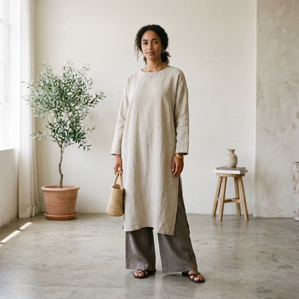 Layered Tunic and Trouser Idea