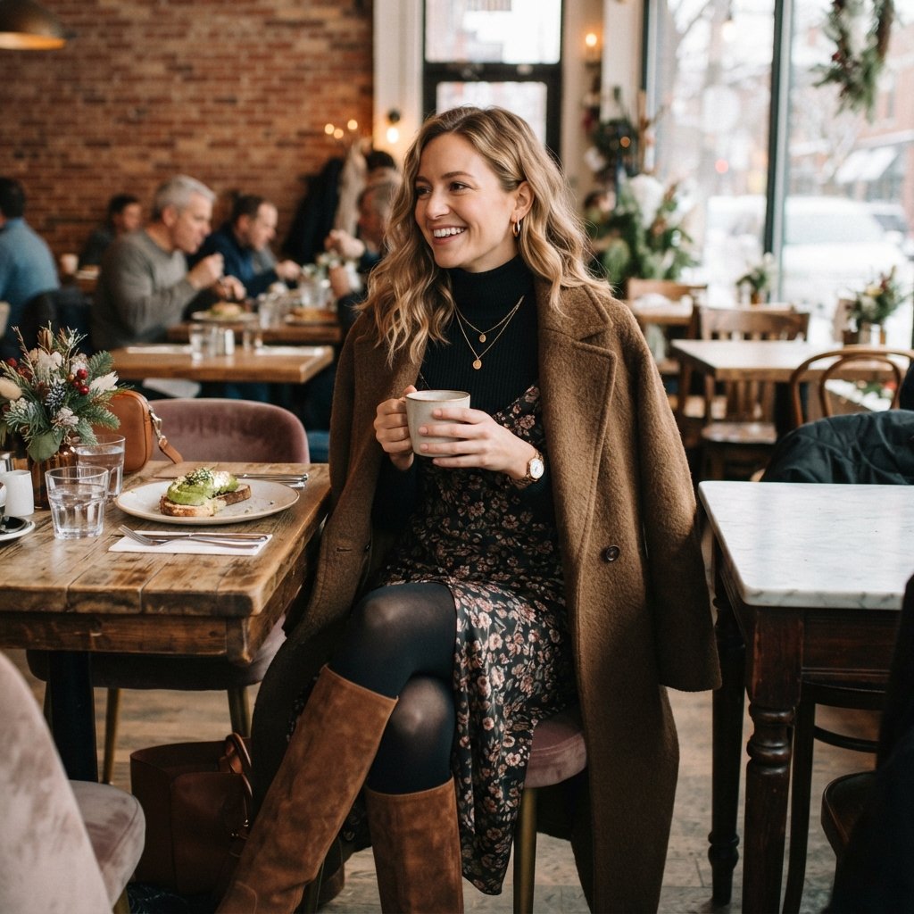Brunch Winter Layered Outfit Ideas