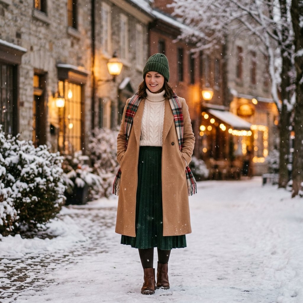 Modest Winter Layering Idea