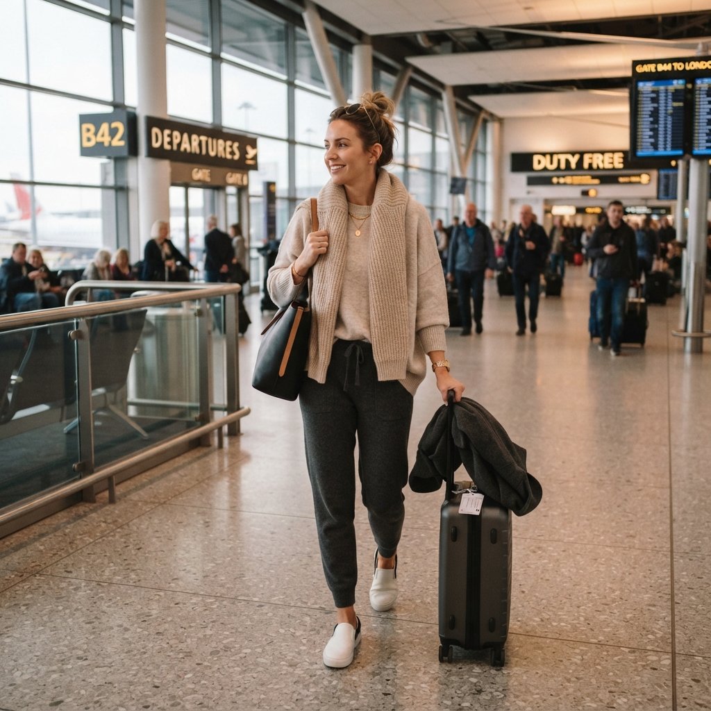 Airport Travel Outfit Ideas
