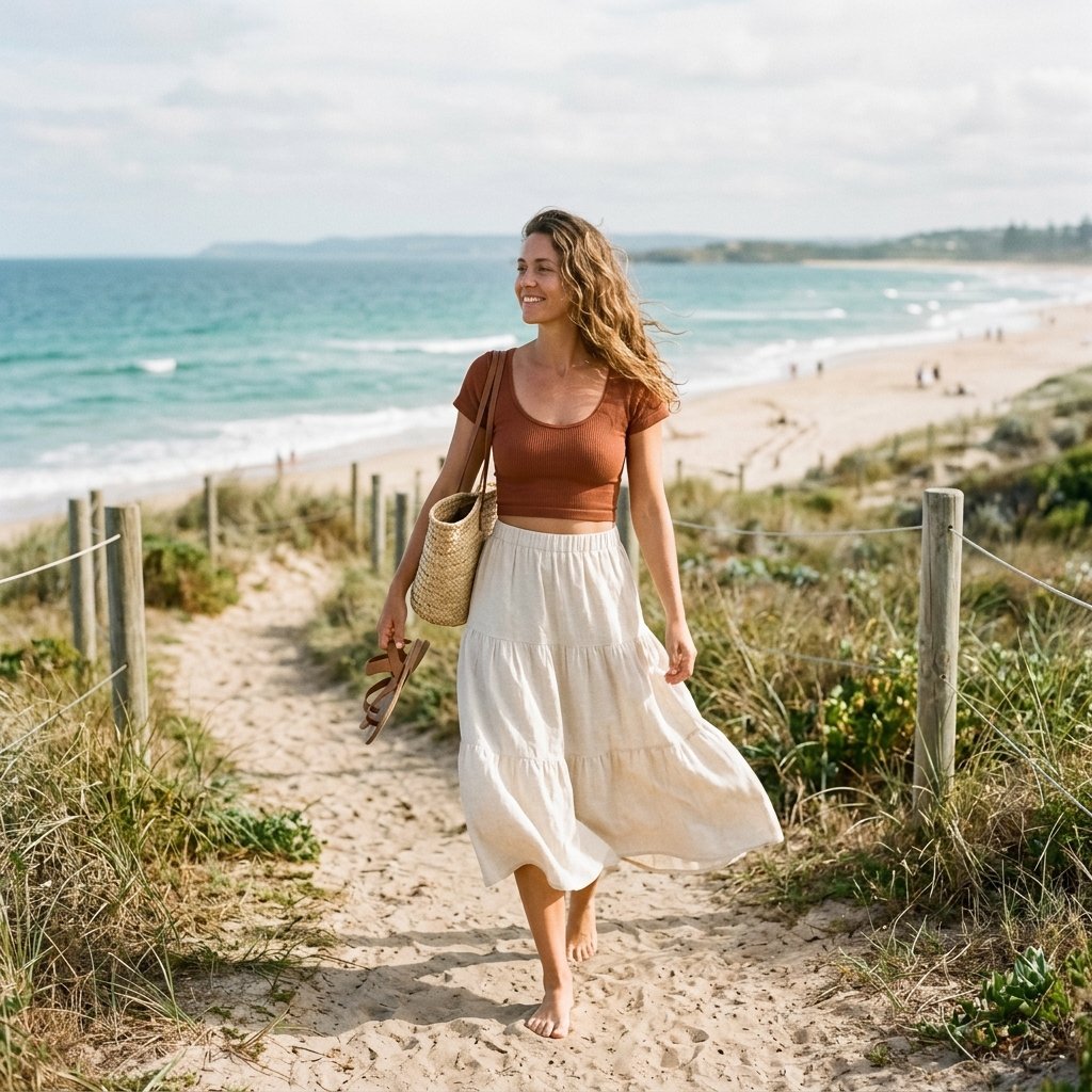 Beach Skirt and Top Ideas