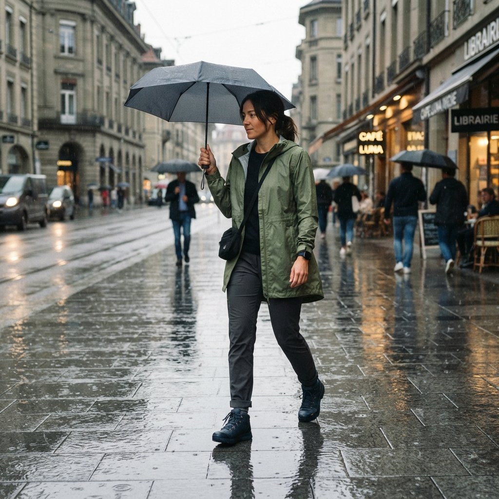 Rainy Season Travel Outfit Ideas