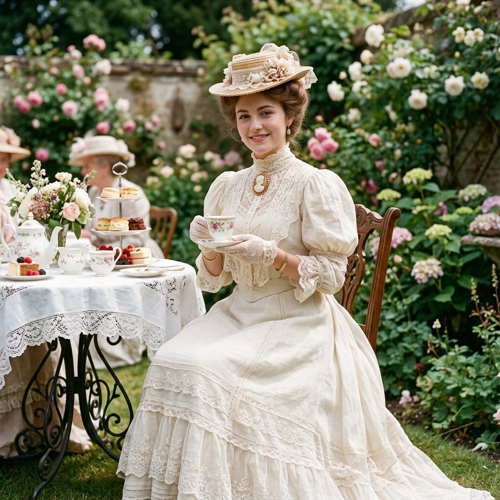 Victorian Tea Party Looks Ideas