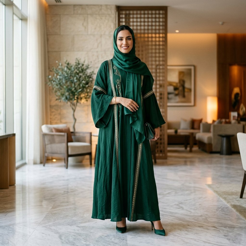 Abaya Inspired Outfit Idea