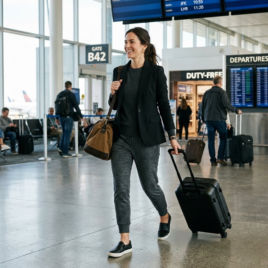 Black Blazer for Travel Ideas
