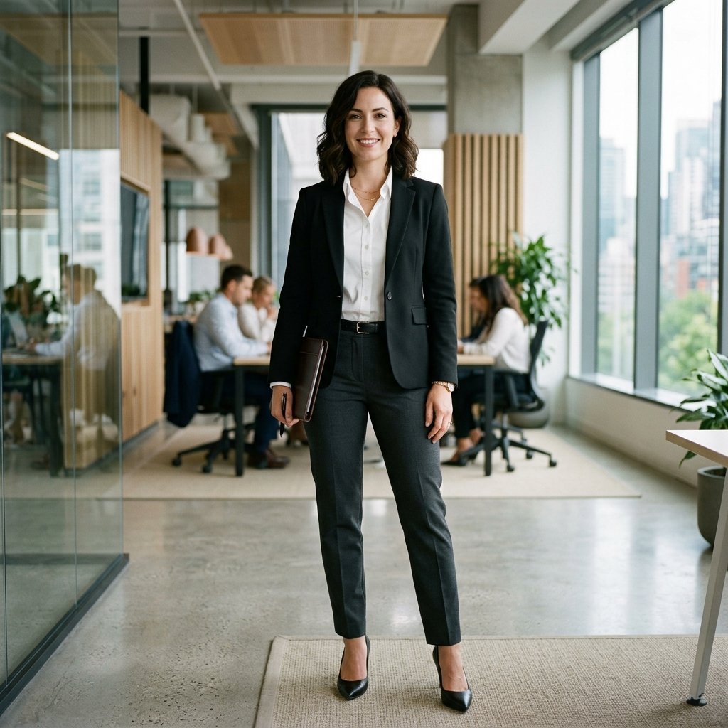 Black Blazer for Work Ideas