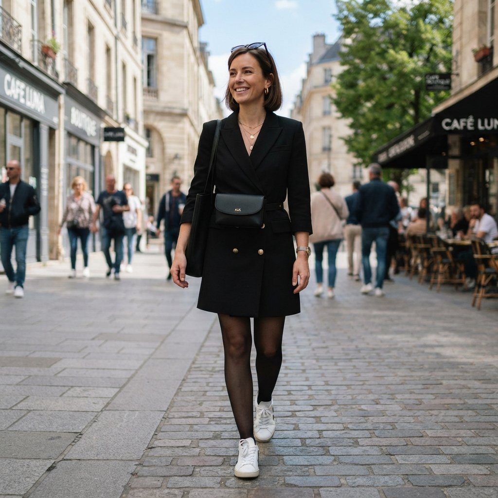 Blazer Dress with Belt Bag Ideas
