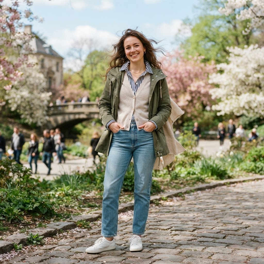 Layering Chic Spring Outfits