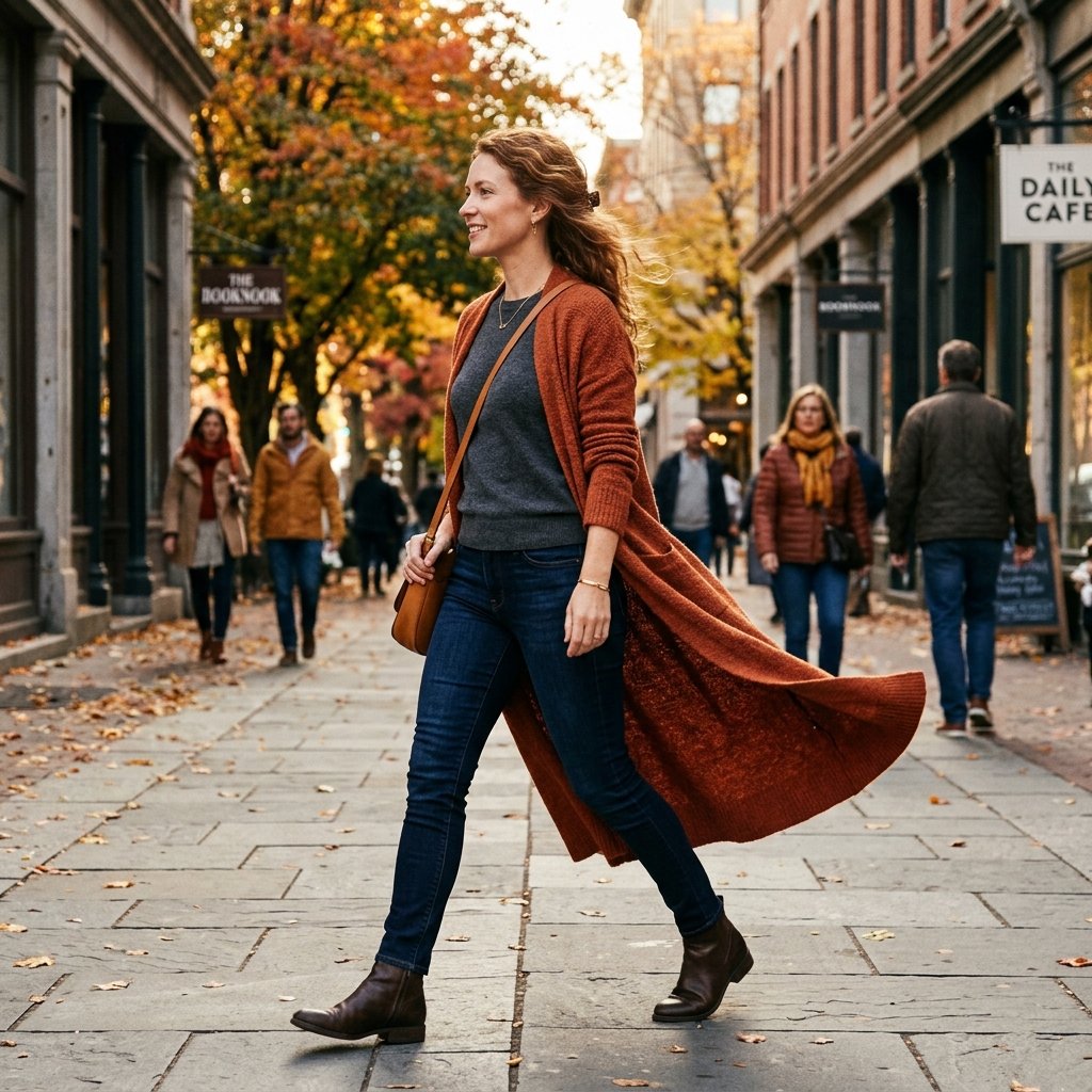 Long Cardigan Duster Idea