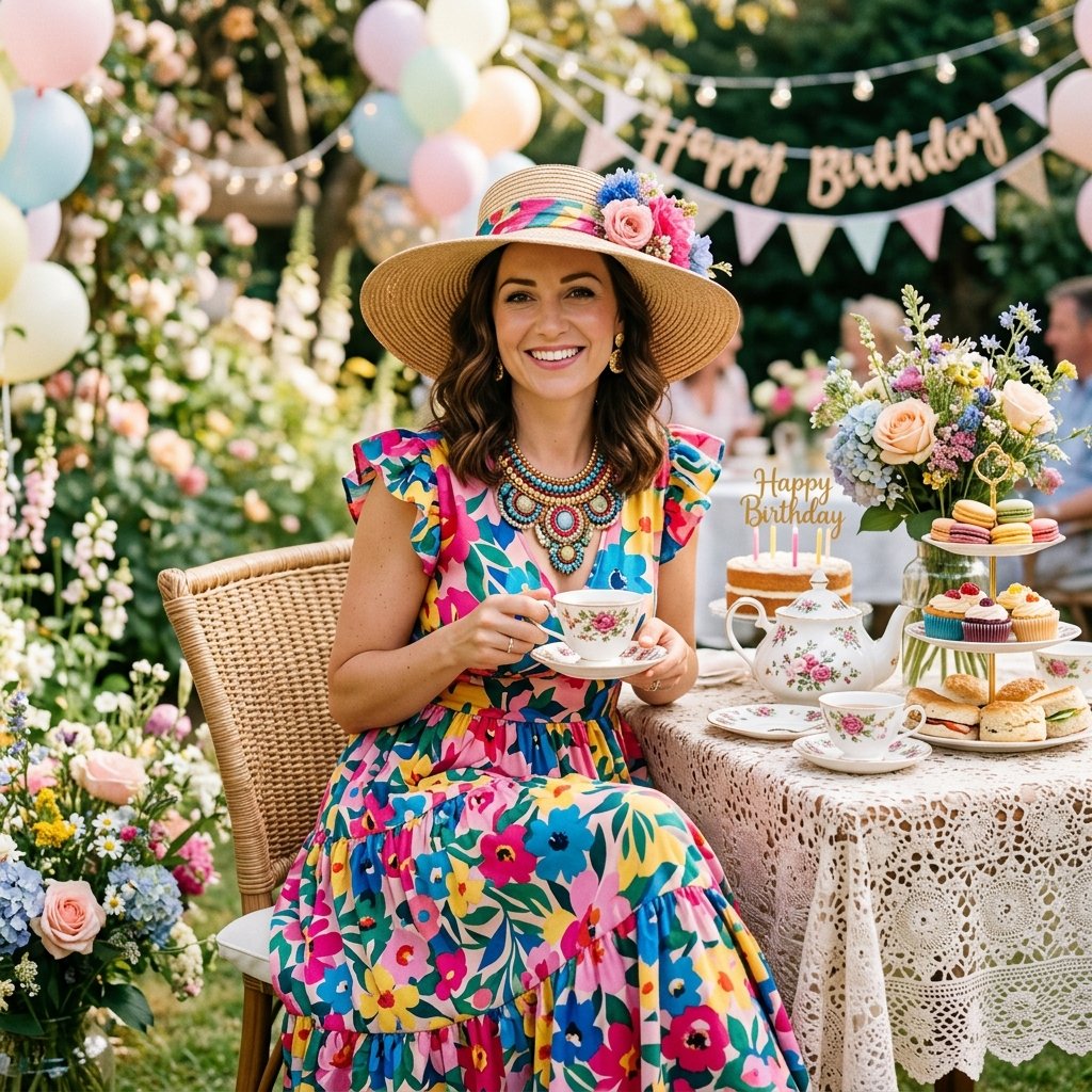 Birthday Tea Party Look Ideas