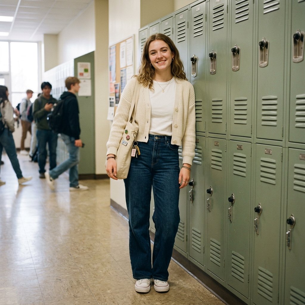 Cardigan Back to School Outfits Ideas