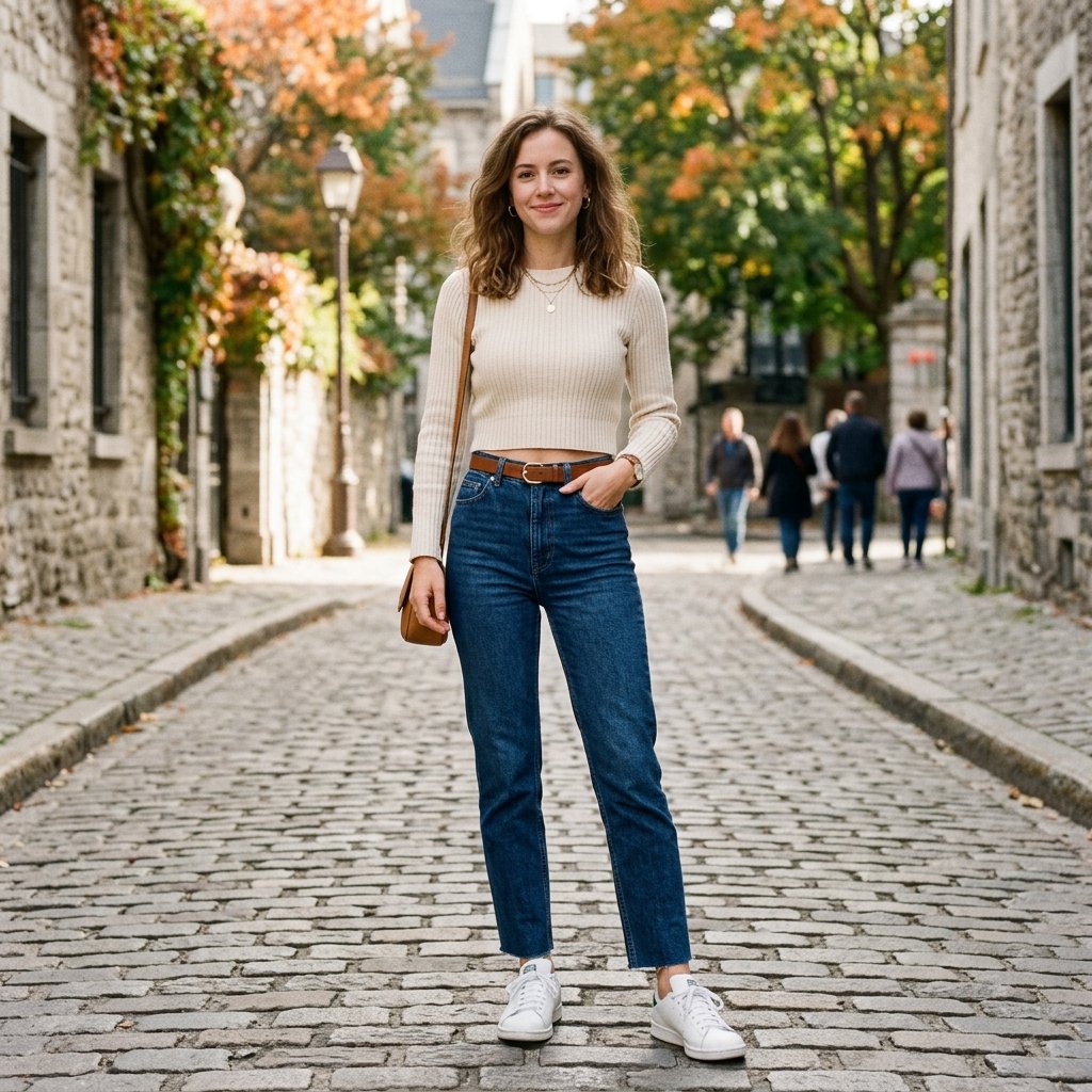 32 Cute Sweater Outfit Ideas: Cozy Inspo for Fall & Winter 29 Sweater Outfit for Petite Women