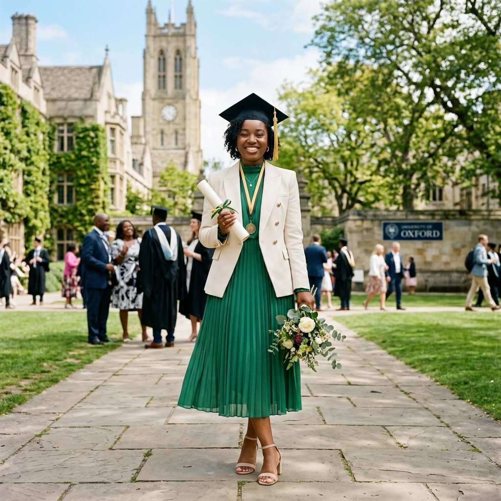 Modest Graduation Outfit Idea