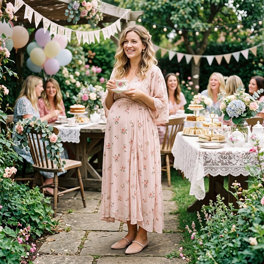 Baby Shower Tea Party Looks Ideas