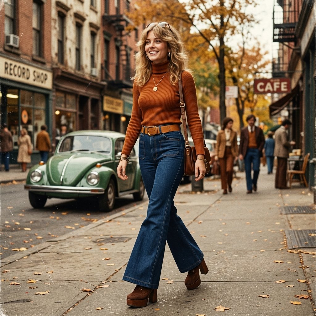 '70s Flare Jeans Ideas