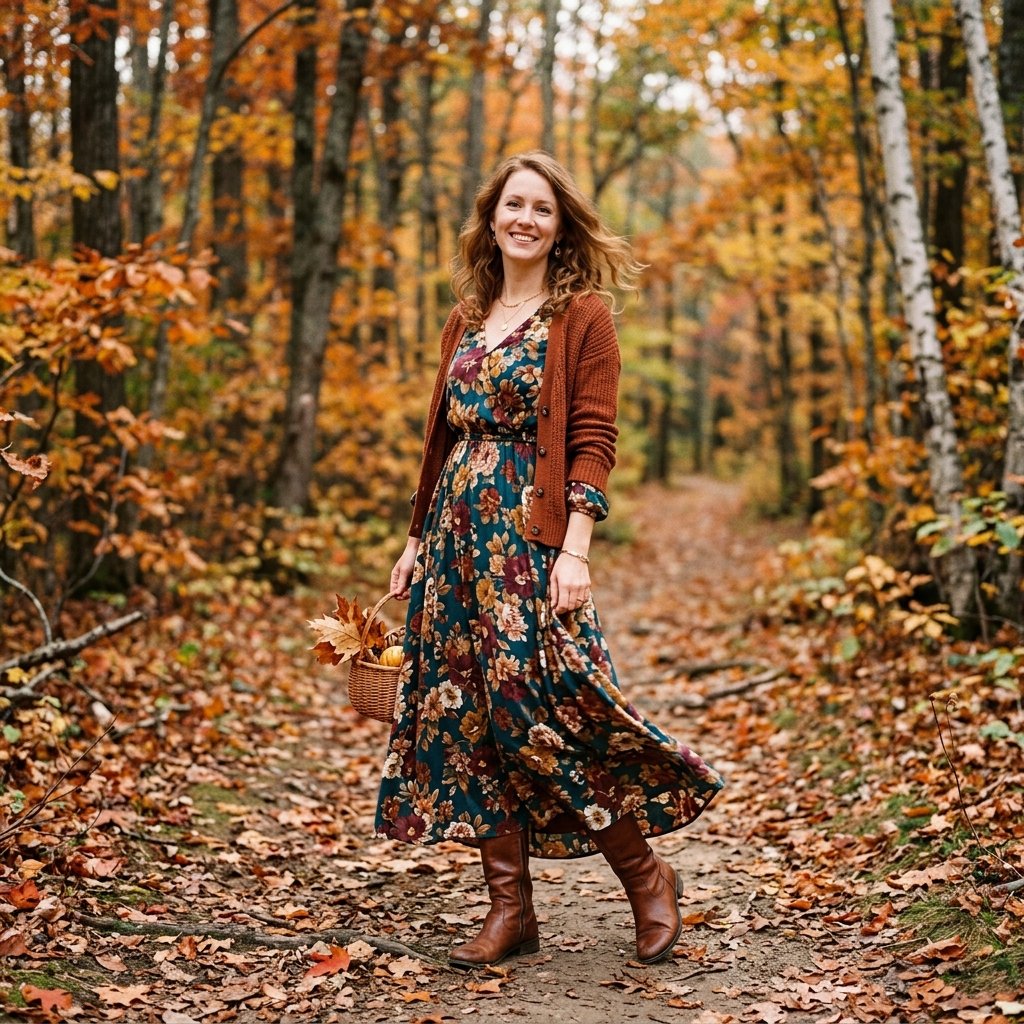 Boots with Maxi Dress Ideas