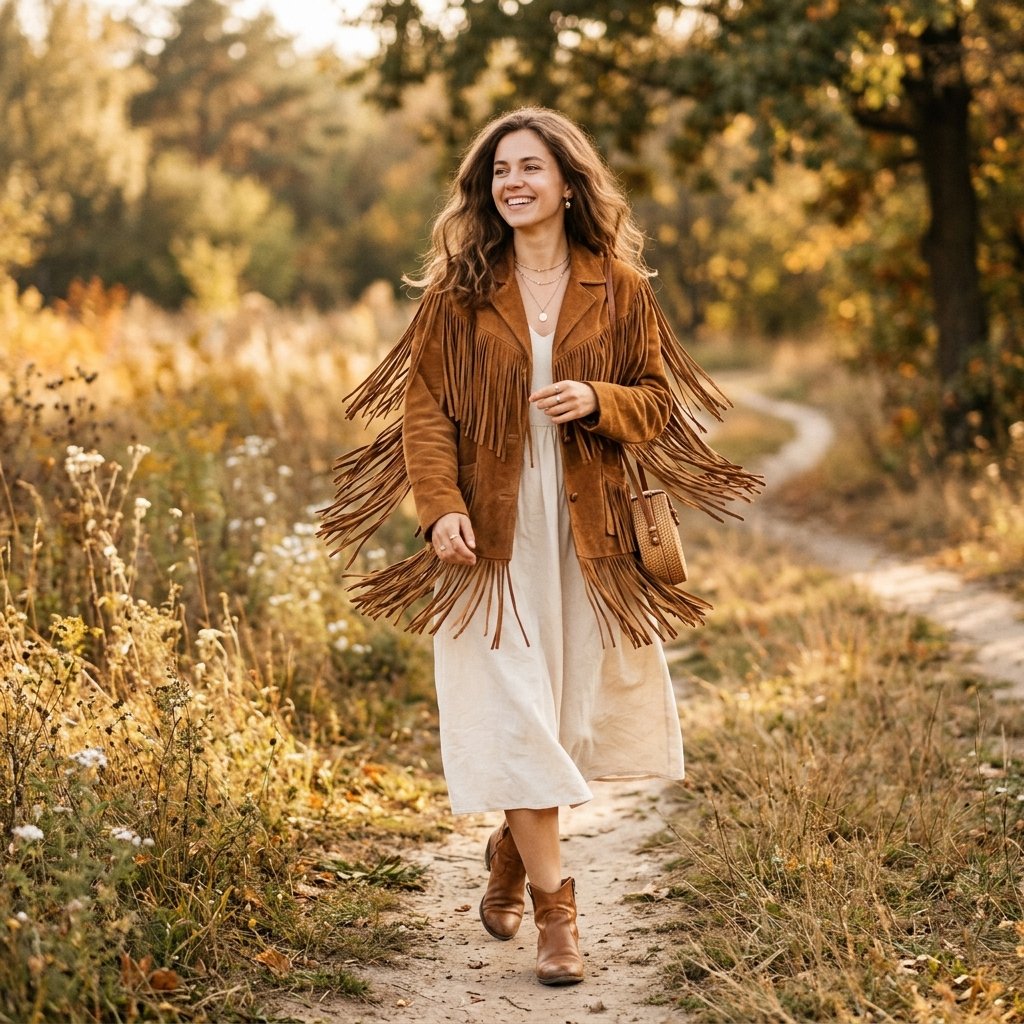 Fringe Jacket Outfit Ideas