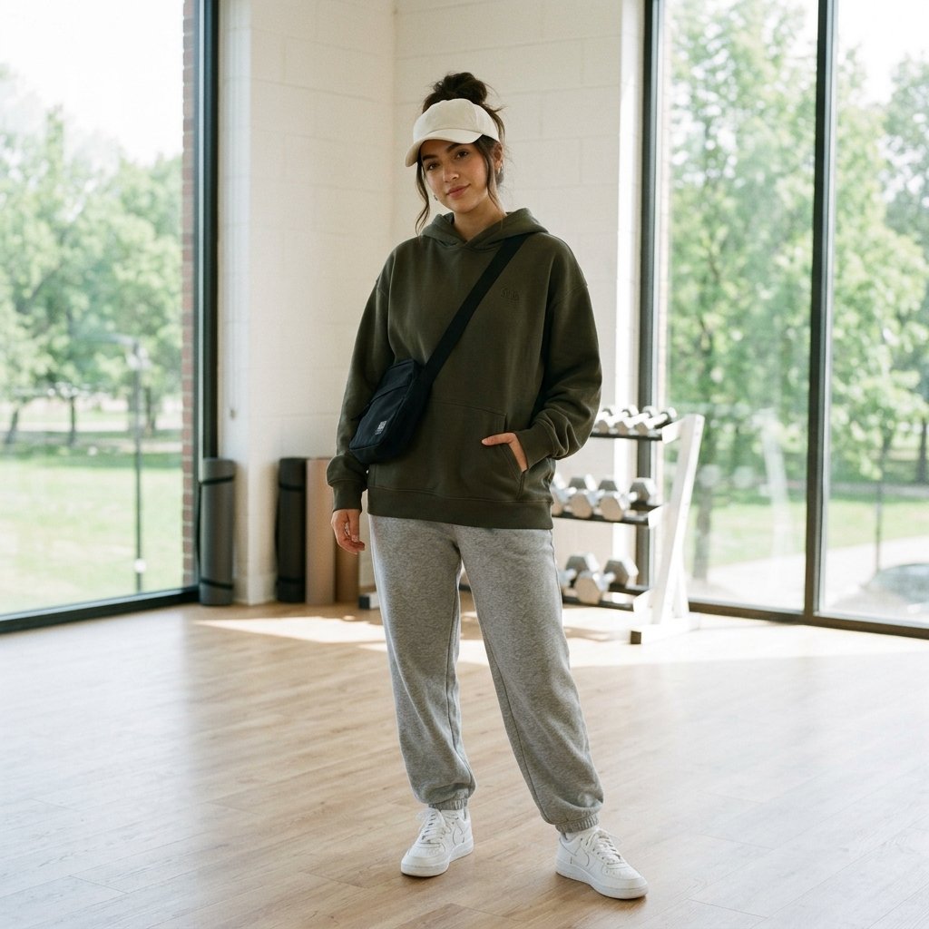 Modest Athleisure Outfit Idea