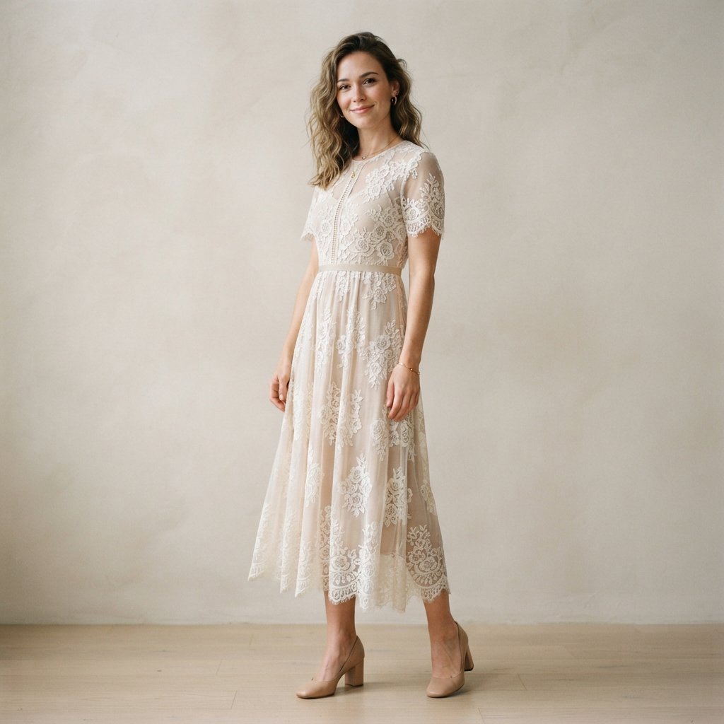 30 Elegant Mother of the Bride Outfit Ideas for Every Wedding Style 7 Lace Overlay Outfit Ideas