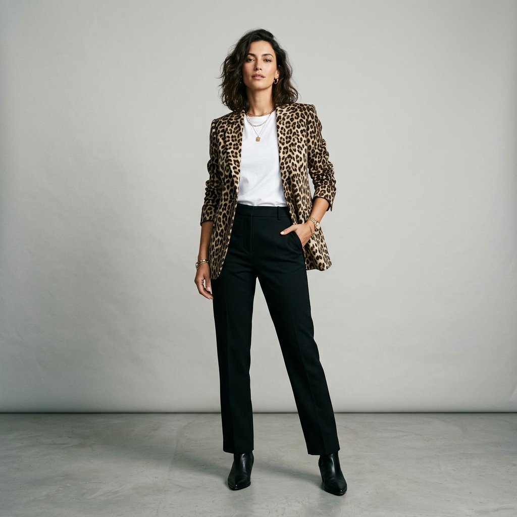 Leopard Print Blazer Ideas