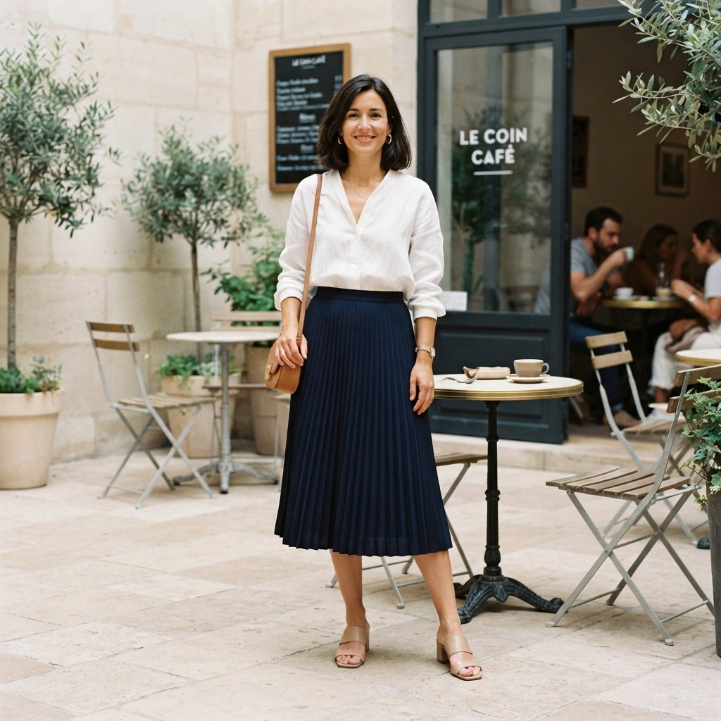 Brunch Midi Skirt  Outfit Ideas
