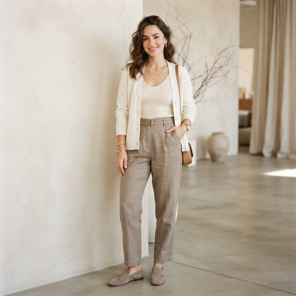 Neutral Tone Spring Outfit Ideas