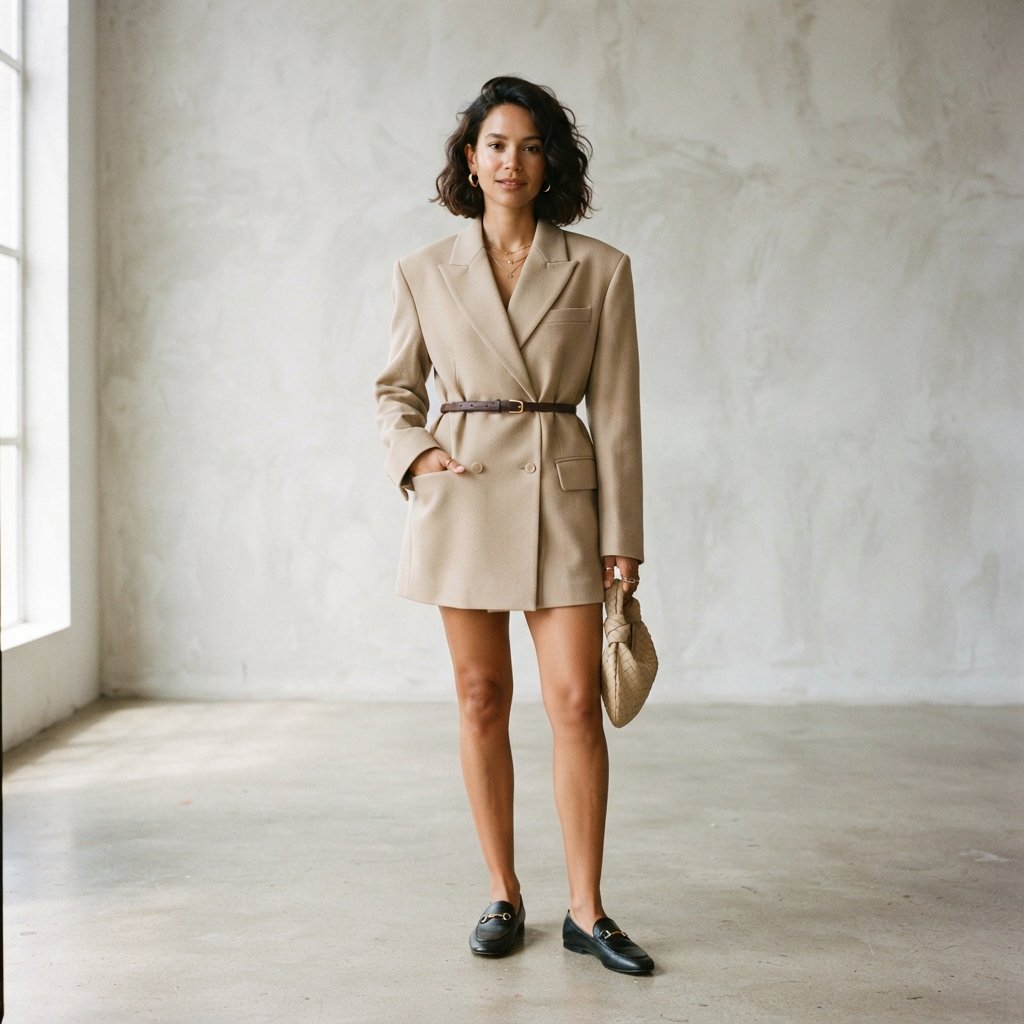 Oversized Blazer Dress Outfits