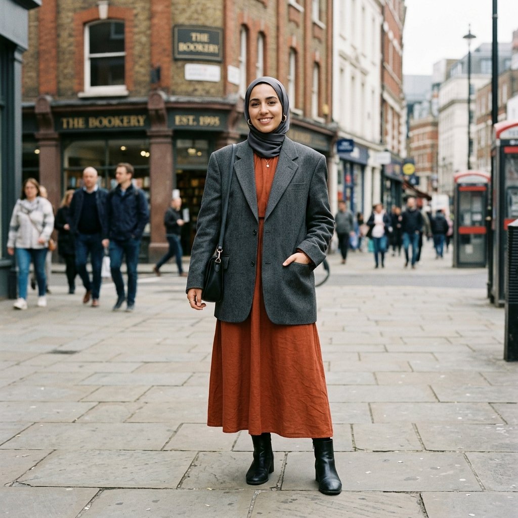 Oversized Blazer Modest Idea
