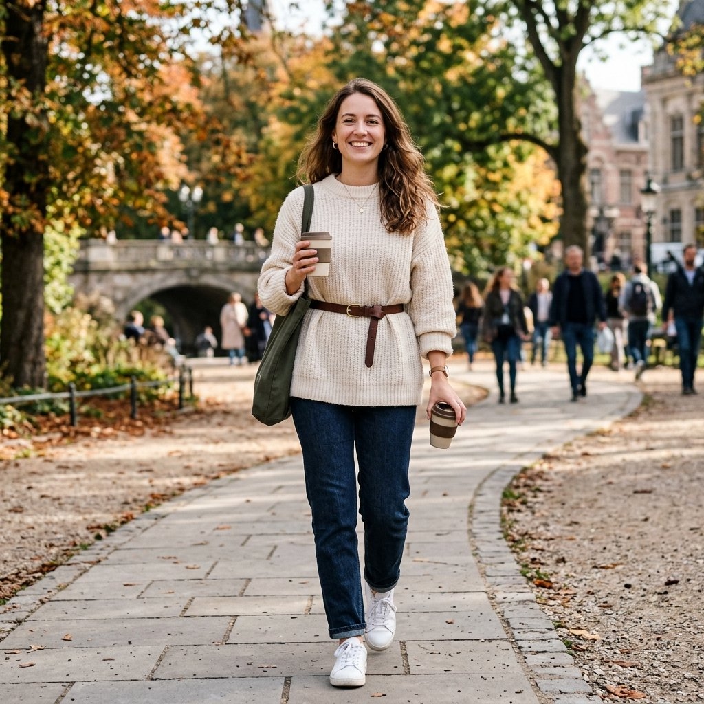 32 Cute Sweater Outfit Ideas: Cozy Inspo for Fall & Winter 33 Belted Sweater Outfit Ideas