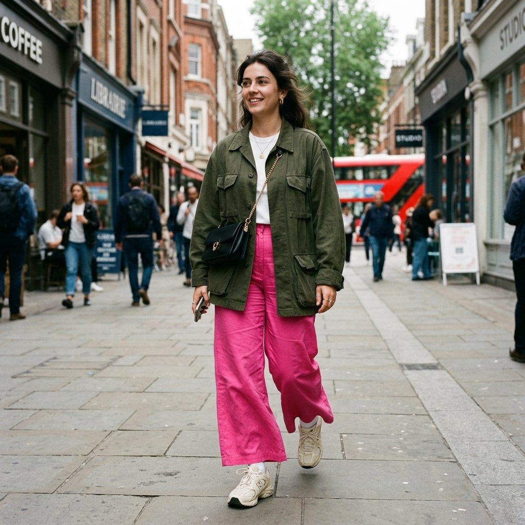 Pink Pants Street Style Outfit Ideas